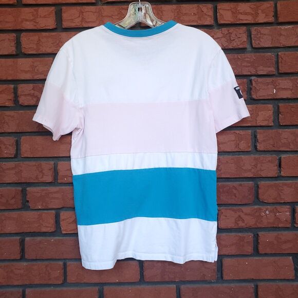 OF Odd Future T Shirt Size S White Donut Logo Blue Pink OFWGKTA Tyler Creator - Picture 2 of 12